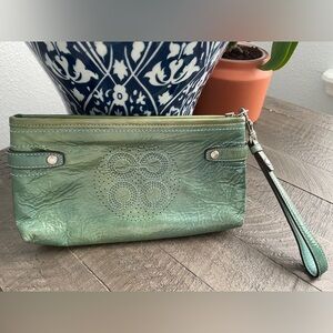 Authentic COACH Patent Leather Wristlet